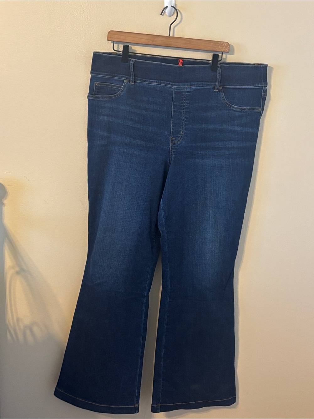 Spanx Denim Flare Pull On Jeans